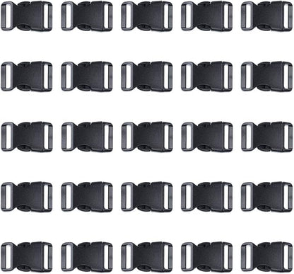 Black Plastic Side Release Buckles - Image 2