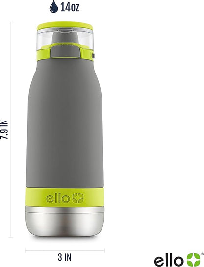 Ello Emma 14oz Vacuum Insulated Stainless Steel Kids Water Bottle - Image 4