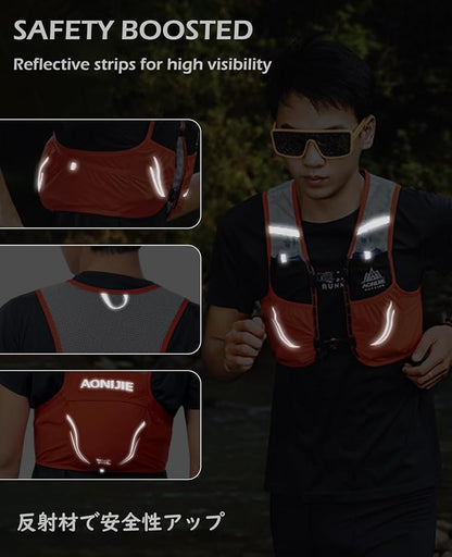 TRIWONDER Hydration Vest 2.5L Ultra Trail Running Backpack Hydration Pack - Image 6