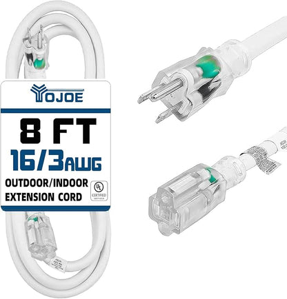 YOJOE Indoor Outdoor Extension Cord by YOJOE