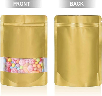 6.3"x9.5" 120pcs Mylar Bags for Food Storage, Smell Proof Bag - Image 4