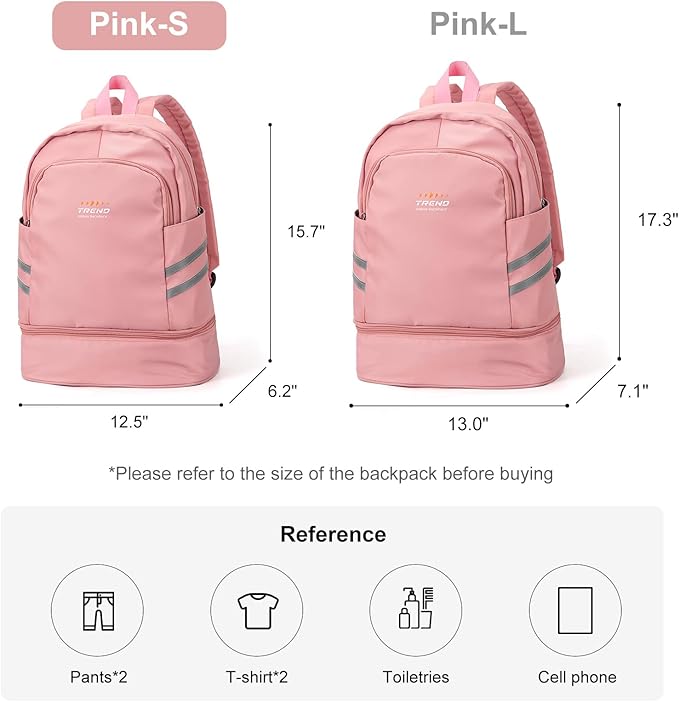 coofay Gym Backpack For Women Waterproof Sports Backpack - Image 2
