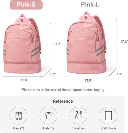 coofay Gym Backpack For Women Waterproof Sports Backpack - Image 2