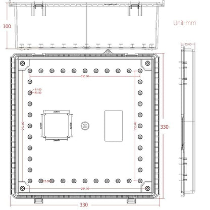 Large Hinged Cover Junction Box - Image 2