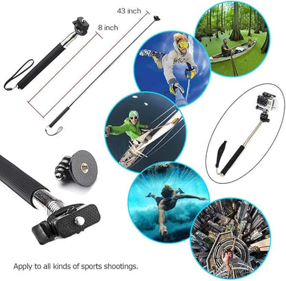 Reflex Camera 19-in-1 Action Camera Accessories Kit Compatible - Image 4