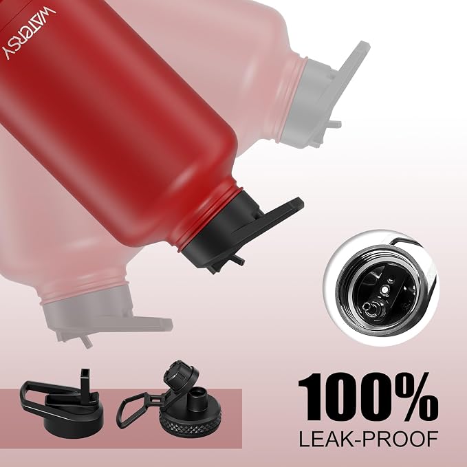 64oz Insulated Water Bottle, BPA Free&Leak Proof, Half Gallon Stainless Steel - Image 5