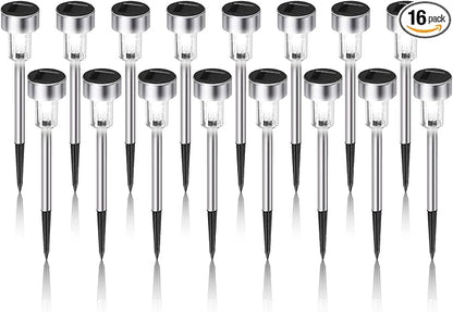 Dream Master Solar Lights Outdoor Waterproof, Stainless Steel LED Landscape by DreamMasterMakeLifeMoreConvenient