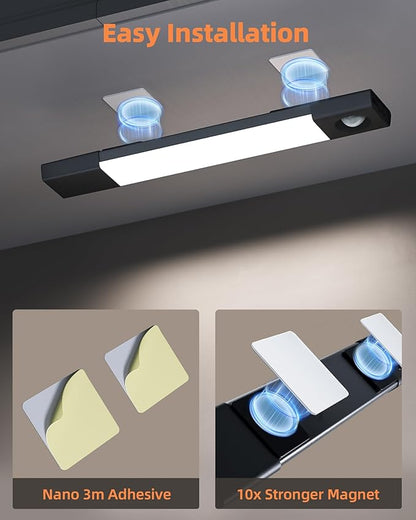 EZVALO Under Cabinet Lighting, Wireless Closet Lights, 30 LED Rechargeable - Image 6