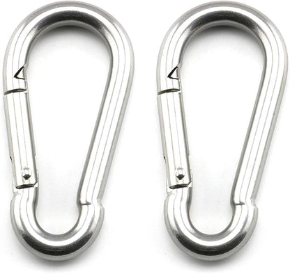 heyous 2 Set M8 Suspension Ceiling Wall Mount U Hook Anchor Hanger Stainless - Image 3