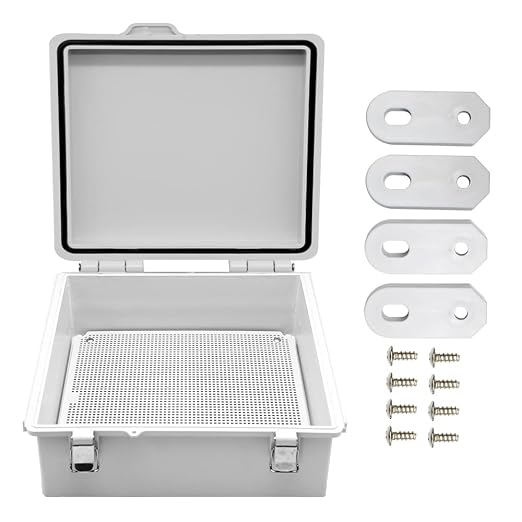 Large Hinged Cover Junction Box by AIRTAK