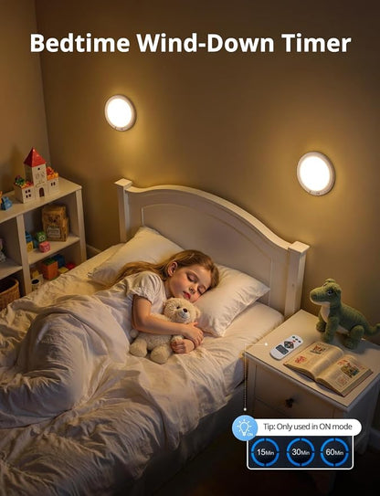 Combuh 2Pack Rechargeable Closet Lights Motion Sensored, Battery Powered Shower - Image 2