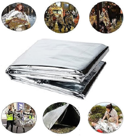GALAXYLENSE Emergency Mylar Thermal Blanket - Image 3