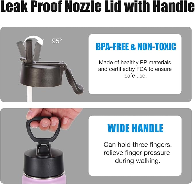 Volhoply 24oz Insulated Water Bottle - Image 6
