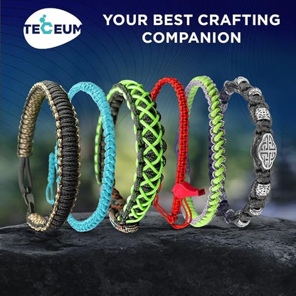 TECEUM Micro Paracord – 1.18 mm X 125 ft – Micro Utility Cord – Thin Braided - Image 9