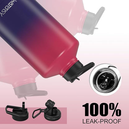 1 Gallon Water Bottle Insulated, BPA Free&Leak Proof, 128oz Stainless Steel - Image 5