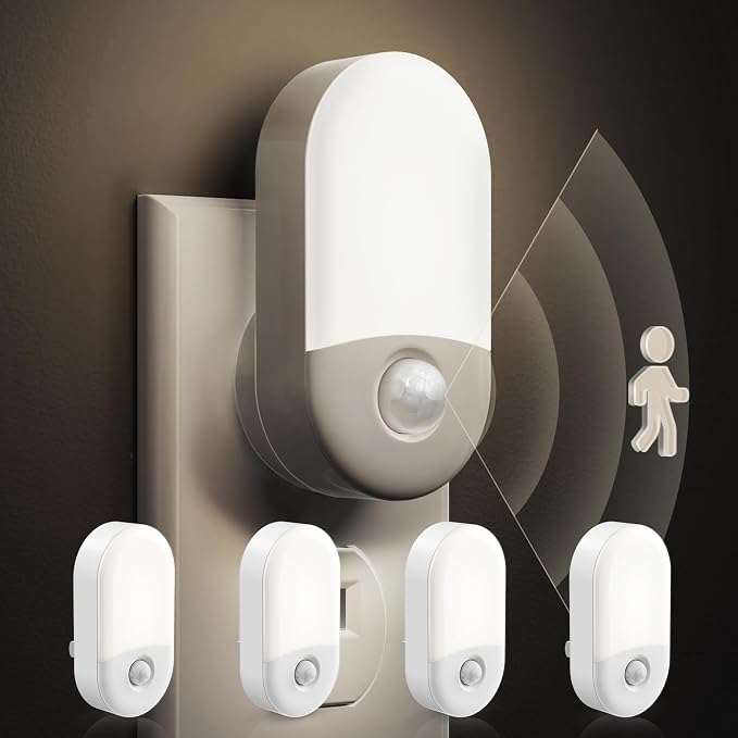 L LOHAS LED Motion Sensor Night Light Plug in, Motion Activated Night Light - Image 8