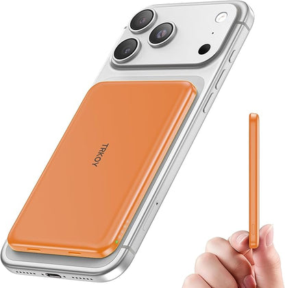 TRKOY for Magsafe Portable Charger, 5000mAh Wireless Magnetic Power Bank by TRKOY
