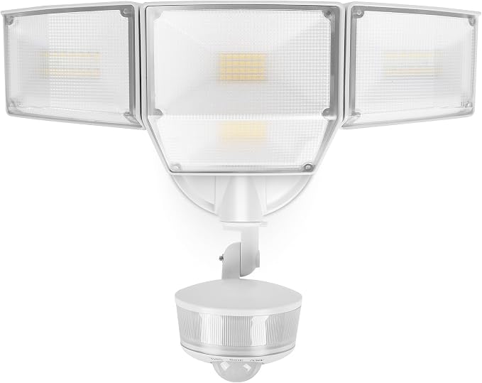 LUTEC 84W 9500LM LED Security Light Motion Sensor Outdoor Lights by LUTEC