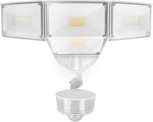 LUTEC 84W 9500LM LED Security Light Motion Sensor Outdoor Lights by LUTEC