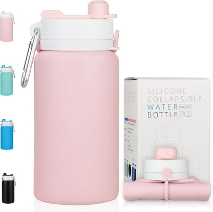 PLTCAT Collapsible Foldable BPA Free Reusable Lightweight Leak-Proof Travel by PLTCAT