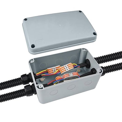Nineleaf Waterproof Electrical Box, 1PK Plastic Junction Box, IP66 External - Image 8