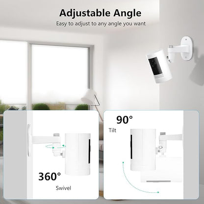 2Pack Ring Camera Wall Mount for Ring Stick Up Cam & Ring Outdoor Cam Plus - Image 3