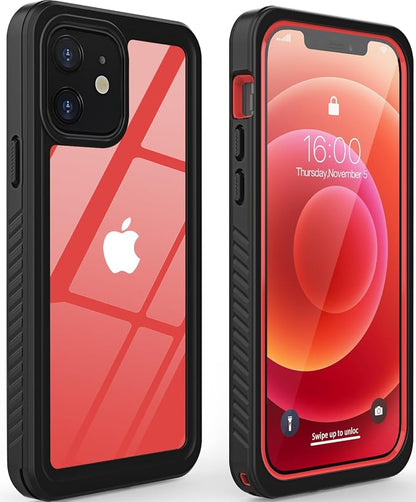Diverbox for iPhone 12 Waterproof Case, Waterproof Shockproof Dustproof IP68 by Diverbox