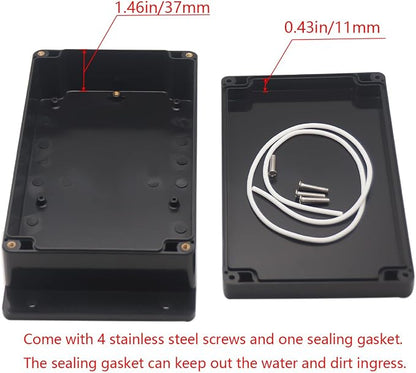 Project Box ABS Black Electrical Boxes IP65 Outdoor Waterproof Box Electronic - Image 5