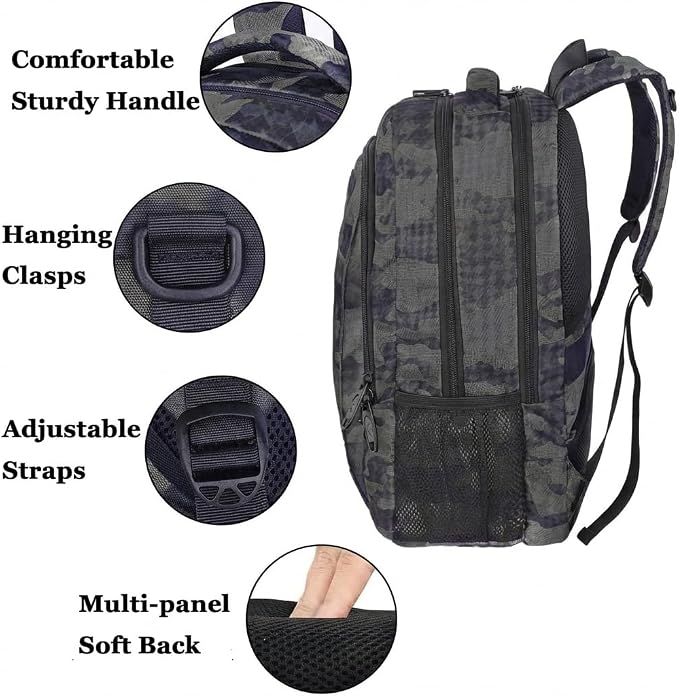 MATEIN 17.3 Inch Computer Backpack, Extra Large TSA Friendly Travel Laptop - Image 7
