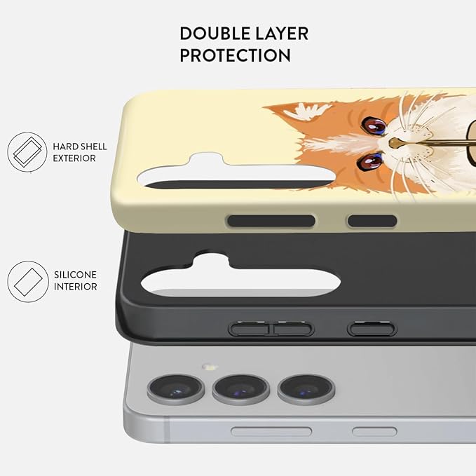 Compatible for Samsung Galaxy A37 5G Case, Dual Layer Heavy Duty 2 in 1 - Image 2