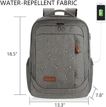 KROSER Laptop Backpack Large Computer Backpack Fits up to 17.3 Inch Laptop - Image 3