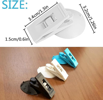 Multi Purpose Suction Cup Clips, Car Sunshade Cloth Fixing Clip, Refrigerator - Image 2
