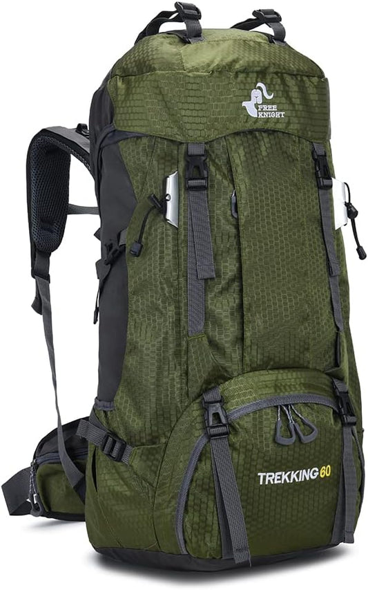 Bseash 60L Waterproof Hiking Camping Backpack by Bseash