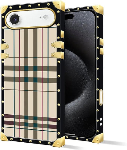 for iPhone 17 Air Case Luxury Golden Decoration - Image 2
