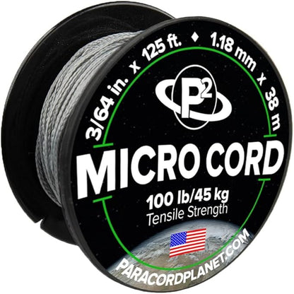 Paracord Planet Micro Paracord – Thin Braided Cord by ParacordPlanet