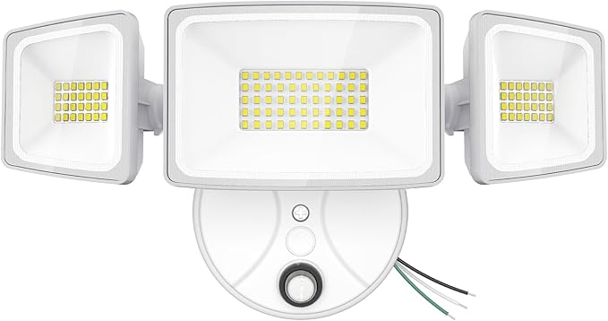 Onforu 70W LED Dusk to Dawn Flood Lights, 7000LM White Exterior Security by Onforu
