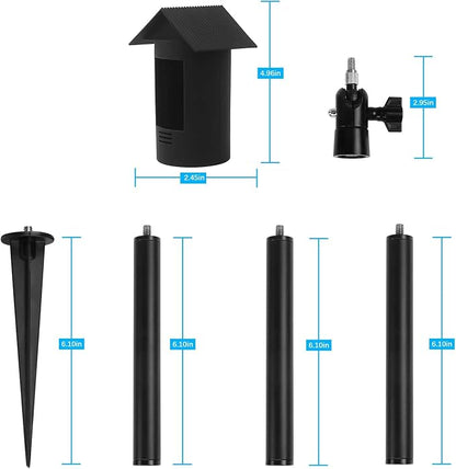 HOLACA Spike Pole Mount Ground Stake and Weatherproof Silicone Skin - Image 5