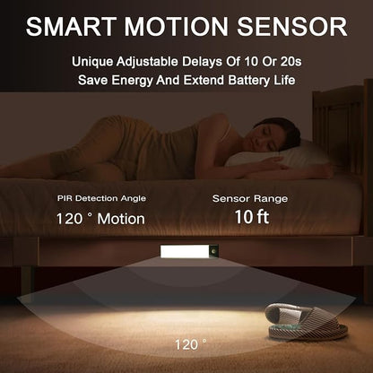 Under Cabinet Lighting, 4200mAh Rechargeable Motion Sensor Light Indoor - Image 9