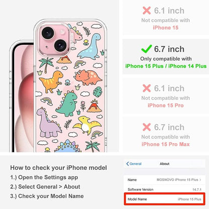 MOSNOVO Case for iPhone 15 Plus/iPhone 14 Plus - Image 2