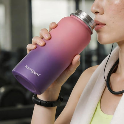 Navigate 40 oz Insulated Stainless Steel Sports Water Bottle - Image 6