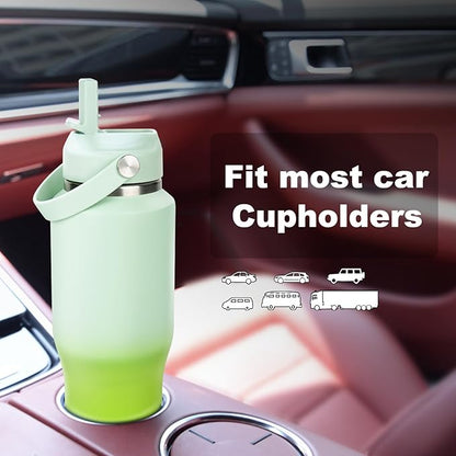 ABOTOCUP 32oz Insulated Water Bottle, Fit in Any Car Cup Holder, Water Bottle - Image 3