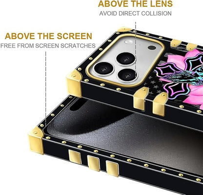 for iPhone 17 Pro Case Luxury Golden Decoration - Image 7