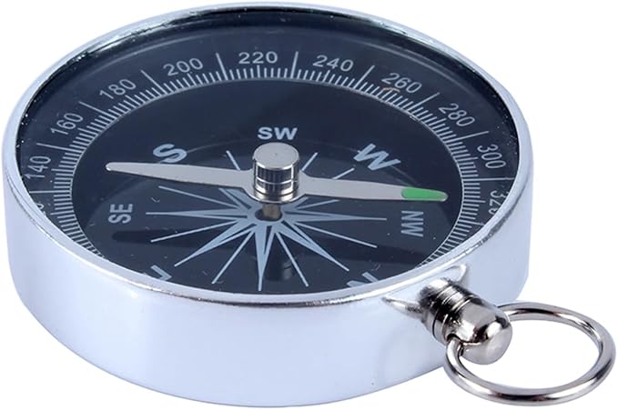 Camping Pocket Compass, Portable Survival Sports Navigation Compass - Image 6