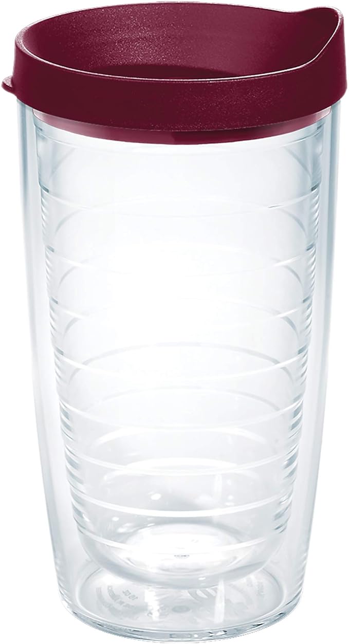 Tervis Clear & Colorful Lidded Made in USA Double Walled Insulated Tumbler by TervisTumblerCompany