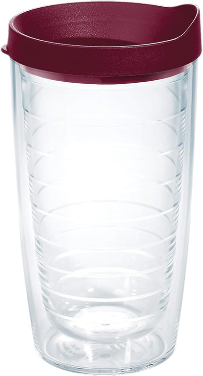 Tervis Clear & Colorful Lidded Made in USA Double Walled Insulated Tumbler by TervisTumblerCompany