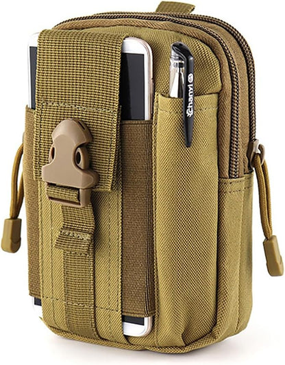 Belt Pouch, Tactical Molle Phone Pouch EDC Utility Pouches Waist Bag, Small - Image 7