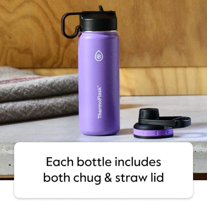 ThermoFlask 32 oz Double Wall Vacuum Insulated Stainless Steel Water Bottle - Image 3