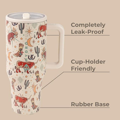 HydroJug Traveler - 40 oz Water Bottle - Fits in Cup Holder - Image 2