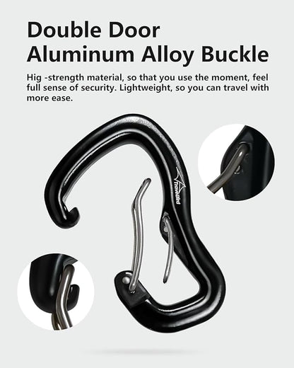 Heavy Duty Carabiner Clip Hook 8KN, - Image 7