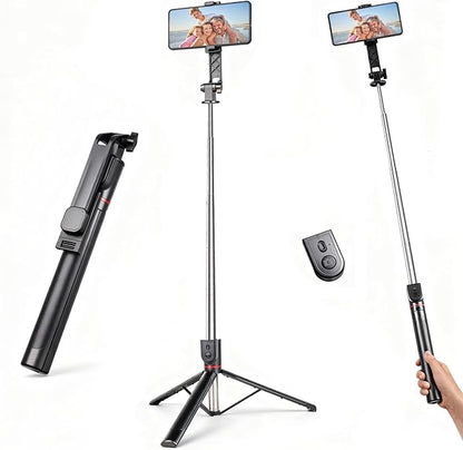 71" Phone Tripod Selfie Stick for iPhone and Android Phone, Cell Phone Tripod by Unknown